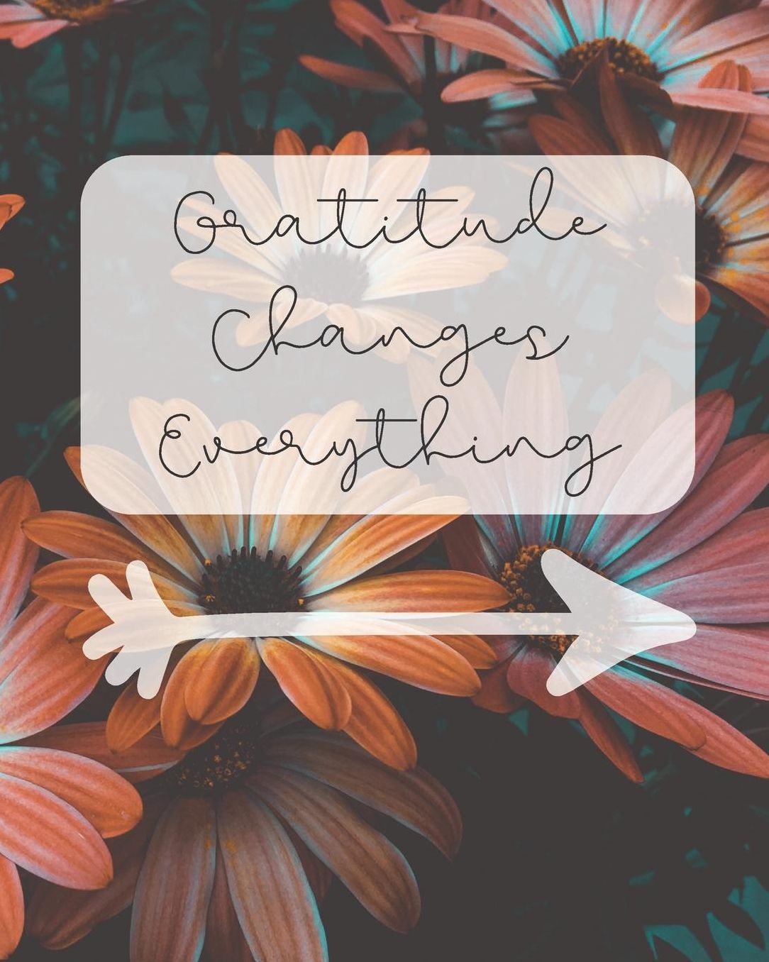 Gratitude Changes Everything: Gratitude Journal / Notebook / Diary Gift with Daily Affirmations, Prompts, Goals, and Journaling