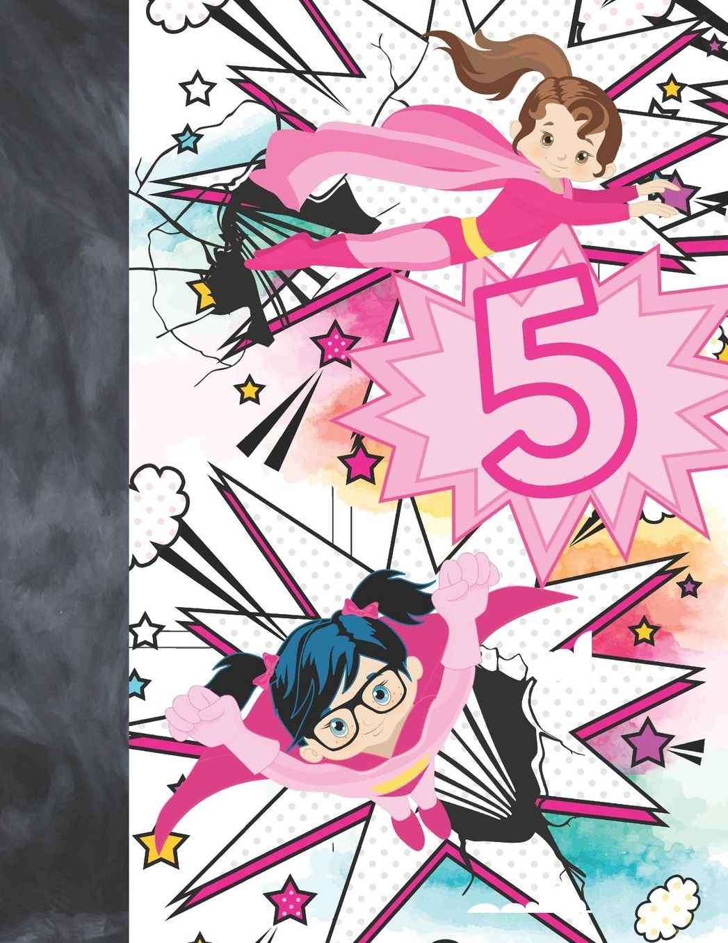 5: Comic Strip Templates Blank Comic Book Supergirl Workbook To Doodle & Draw In For Girls