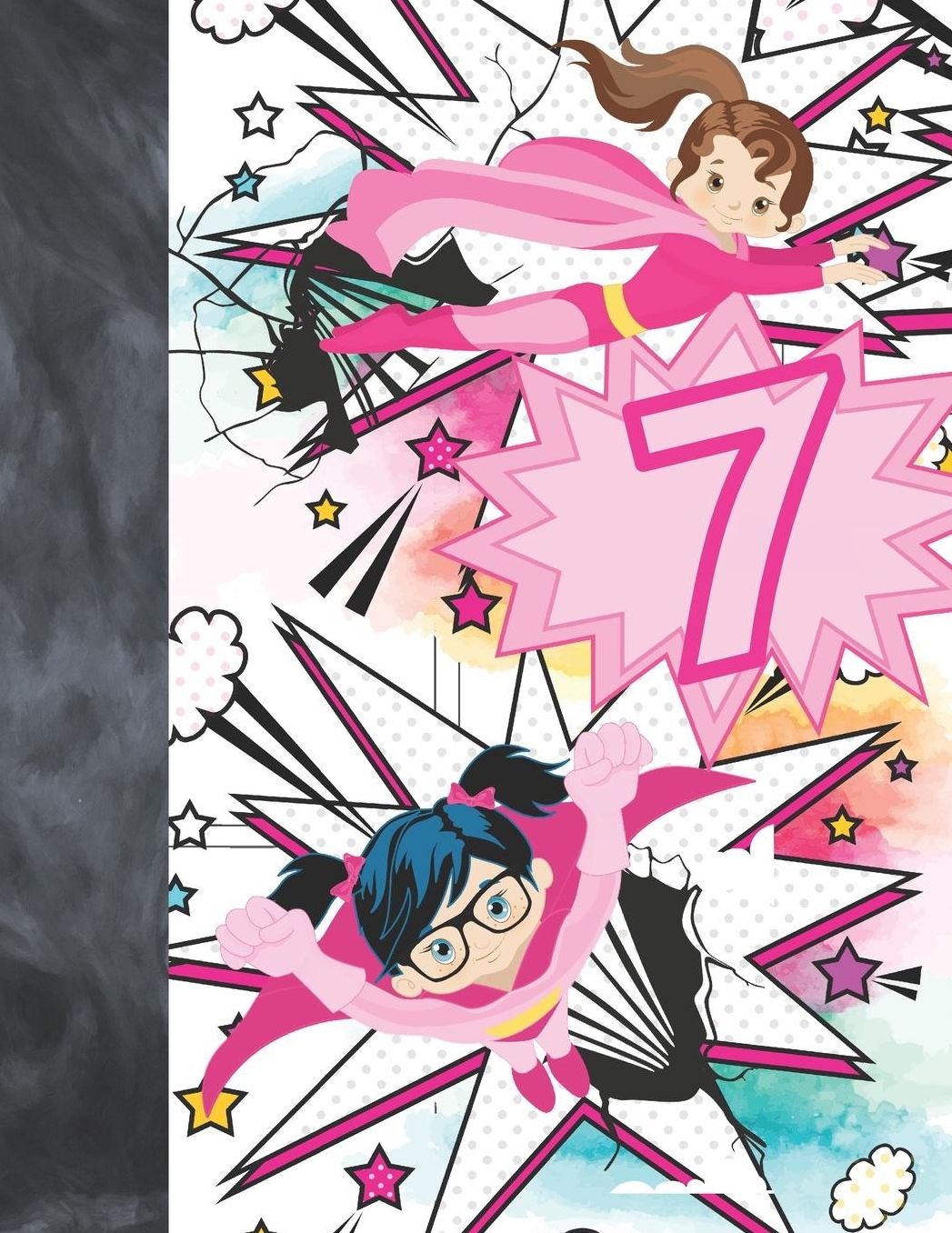 7: Comic Strip Templates Blank Comic Book Supergirl Workbook To Doodle & Draw In For Girls