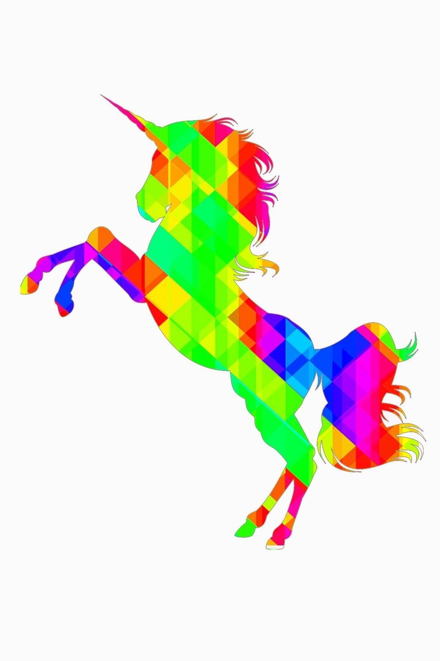 Unicorn: College Ruled Notebook