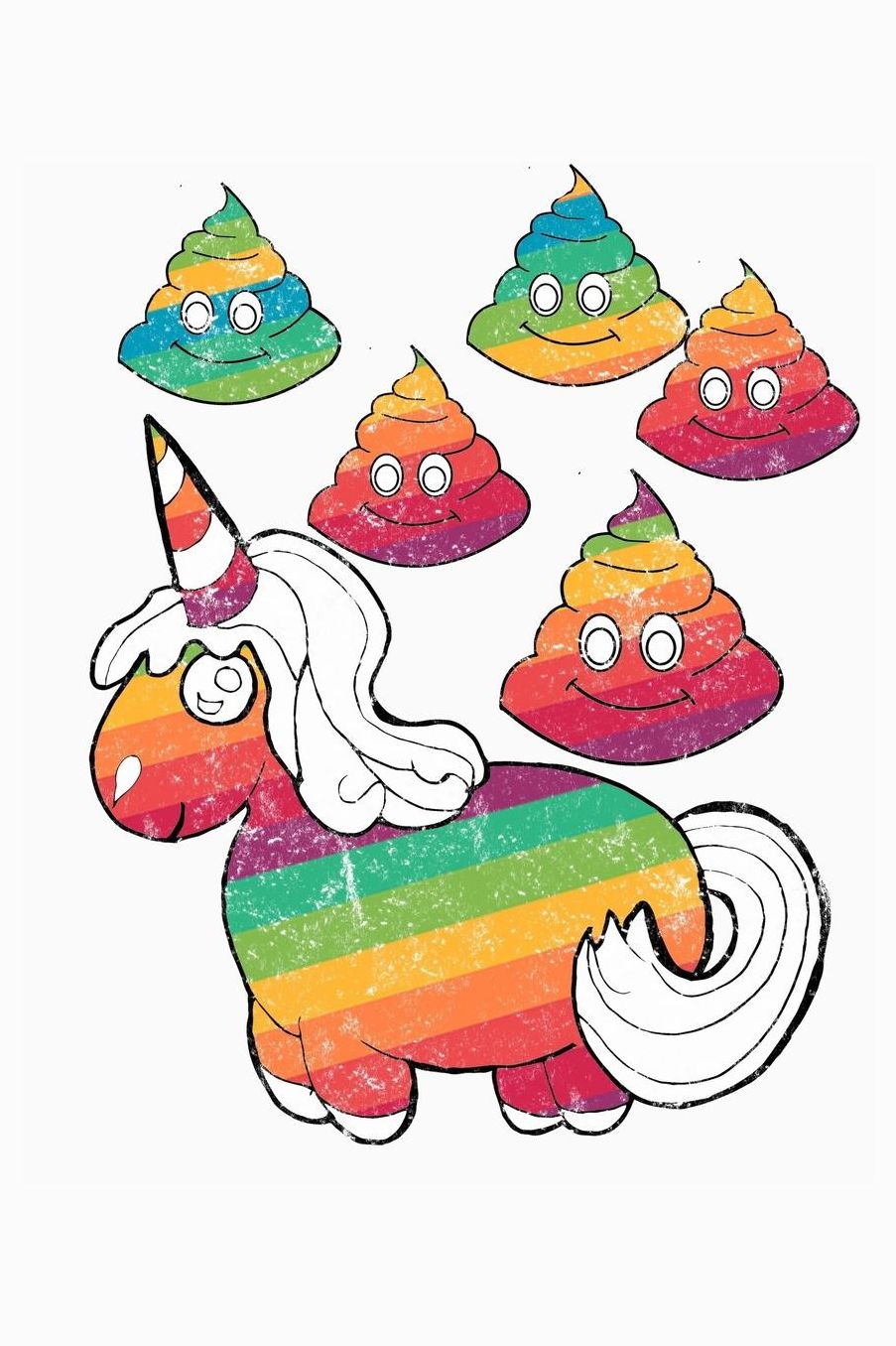 Unicorn: College Ruled Notebook