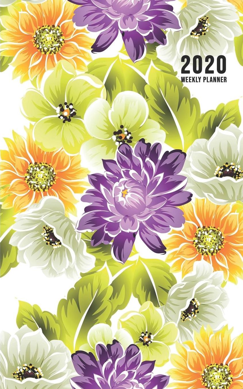 2020 Weekly Planner: Small 2020 Planner Weekly with Floral Cover (Volume 1)