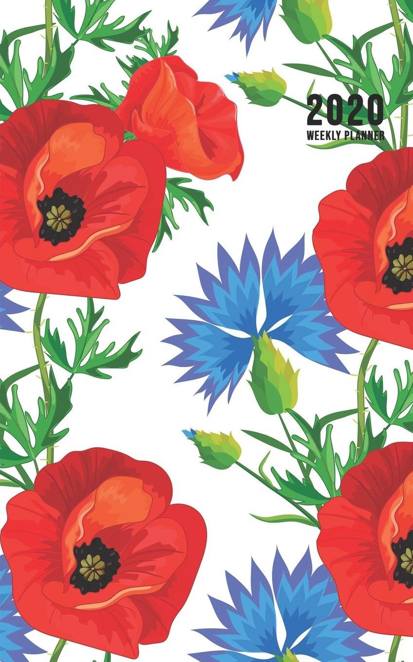 2020 Weekly Planner: Small 2020 Planner Weekly with Floral Cover (Volume 3)