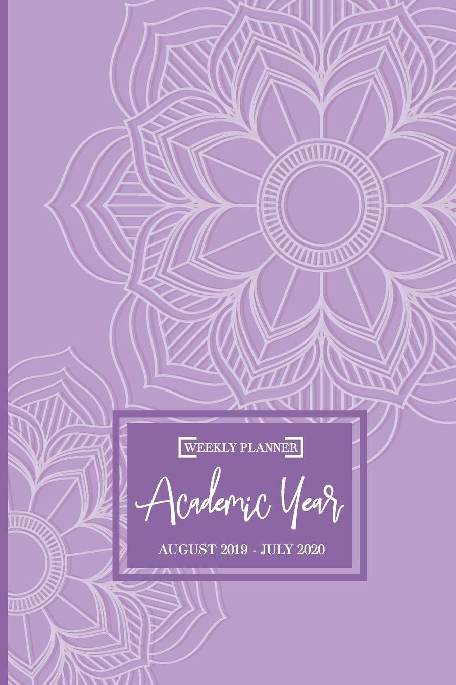 Weekly Planner Academic Year 2019-2020: Gear up for the upcoming school year and get organized with this academic calendar. It is perfect to keep track of your class schedule, to-do list and agendas.
