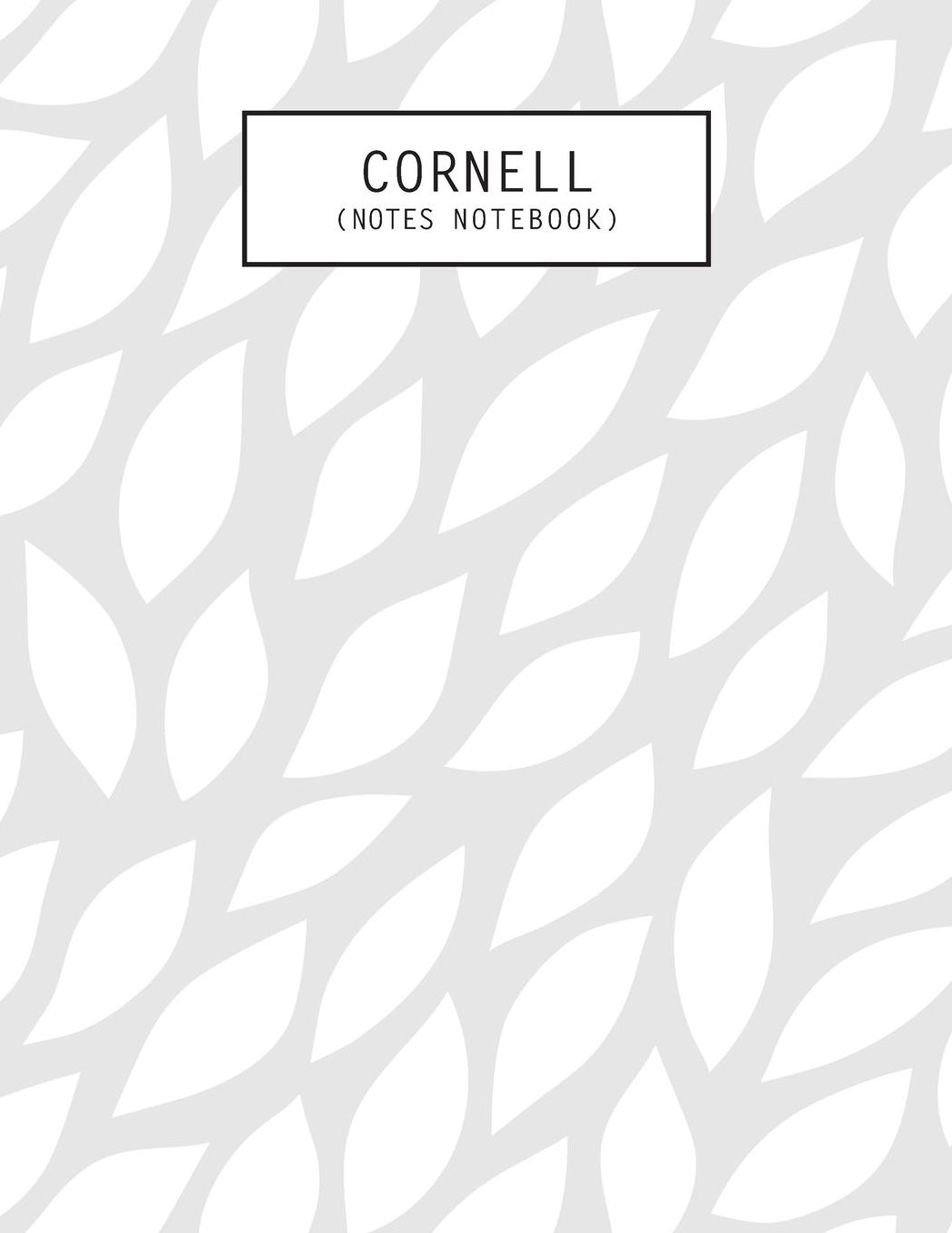 Cornell Notes Notebook: College Ruled Lined Cornell Note Paper Notes Taking System Journal Notebook for School Students University Classroom Lectures Notepad Composition Book
