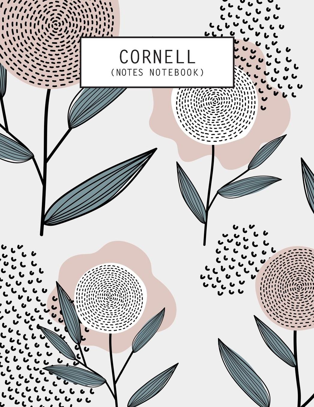 Cornell Notes Notebook: College Ruled Lined Cornell Note Paper Notes Taking System Journal Notebook for School Students University Classroom Lectures Notepad Composition Book