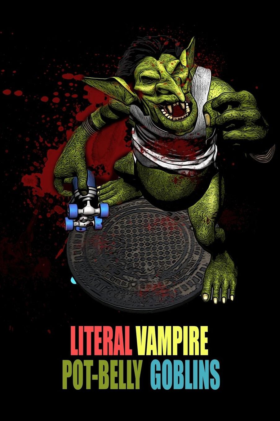 Literal Vampire Pot-belly Goblins: A page numbered, lined journal with table of contents