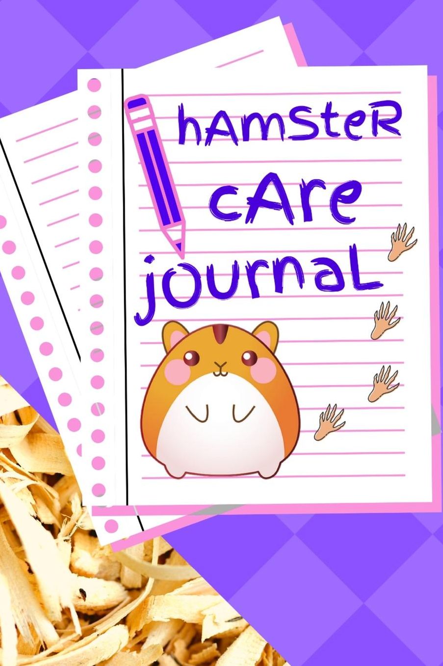 Hamster Care Journal: Specially Designed Fun Kid-Friendly Daily Hamster Log Book to Look After All Your Small Pet's Needs. Great For Recording Feeding, Water, Cleaning & Hamster Activities with Personal Name Page.