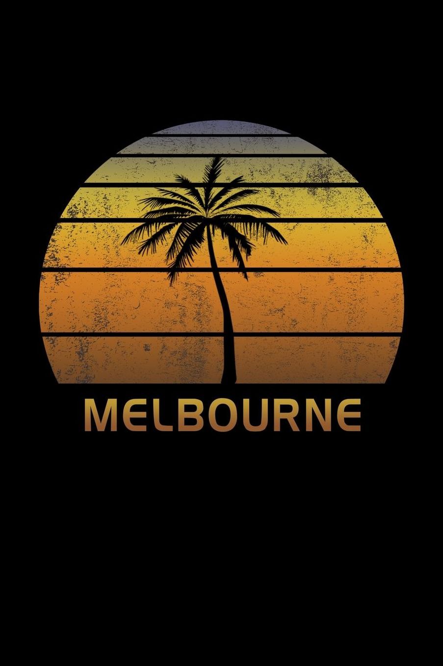 Melbourne: Australia Notebook Lined Wide Ruled Paper For Taking Notes. Stylish Journal Diary 6 x 9 Inch Soft Cover. For Home, Work Or School.