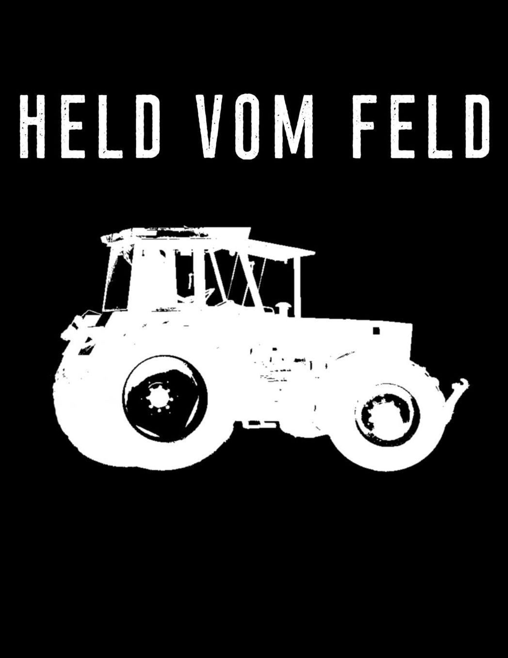 Held vom Feld: a4 liniertes Notizbuch mit einem Traktor fï¿½r einen Landwirt oder Lohner in der Landwirtschaft als Geschenk