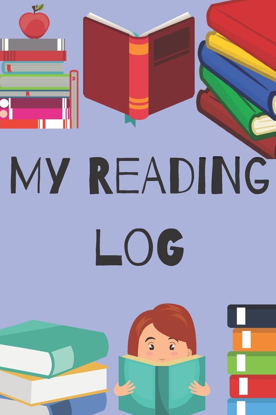 My Reading log: Reading Journal Gifts for Book Lovers Book Log Diary Activity book gift fun for kids
