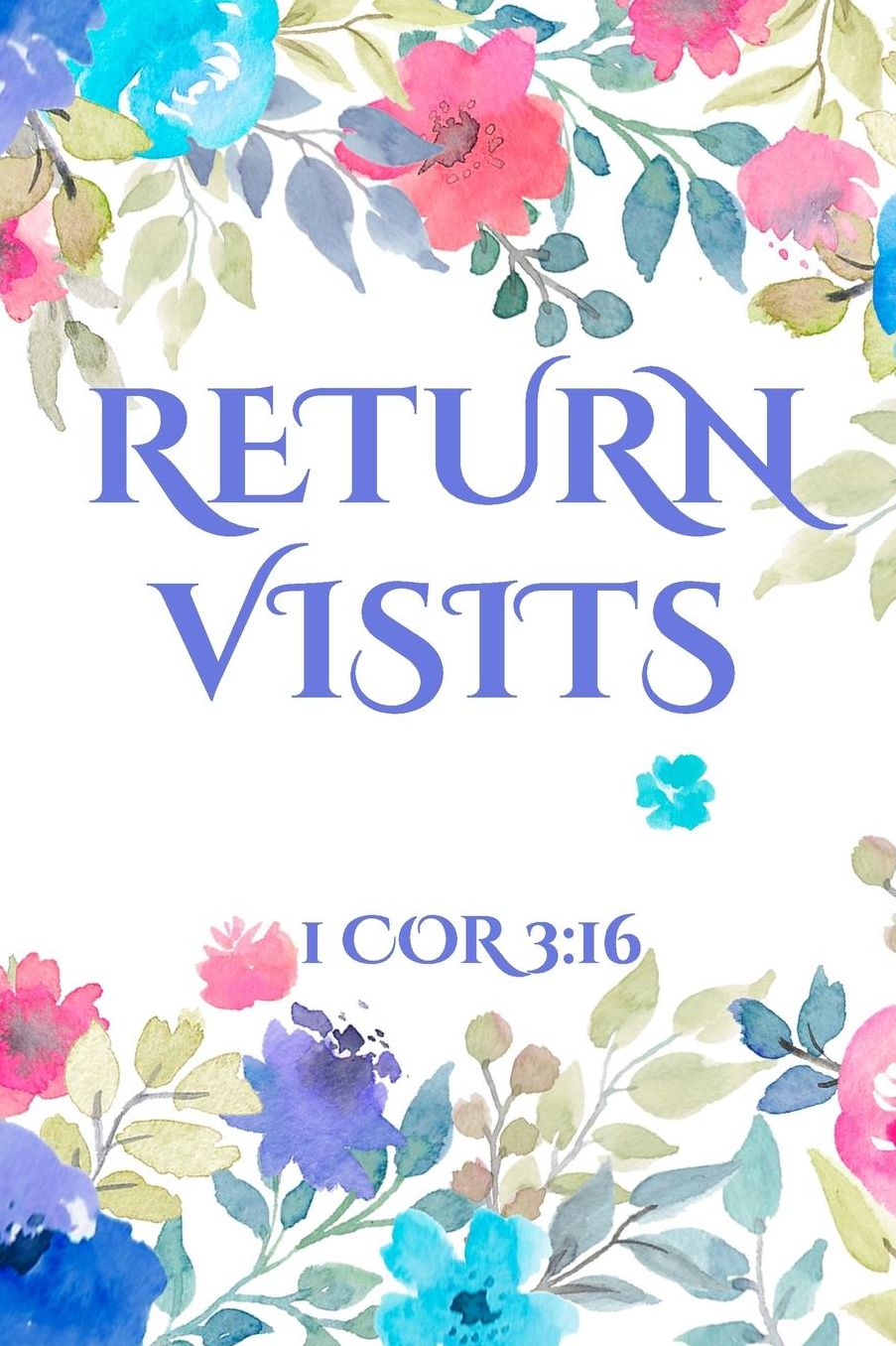 Return Visits: JW Organizer for Jehovah's Witnesses. Add this valuable JW Accessories to your JW Library. A PERFECT Jehovahs Witnesses Gift!