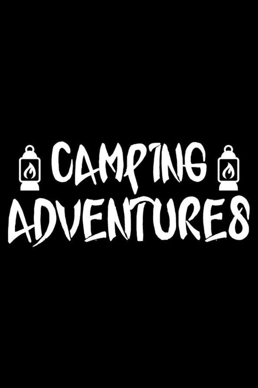 Camping Adventures: Summer Camping Notebook, Trendy Camp Draw and Write Journal, Camping Trip Activity Book