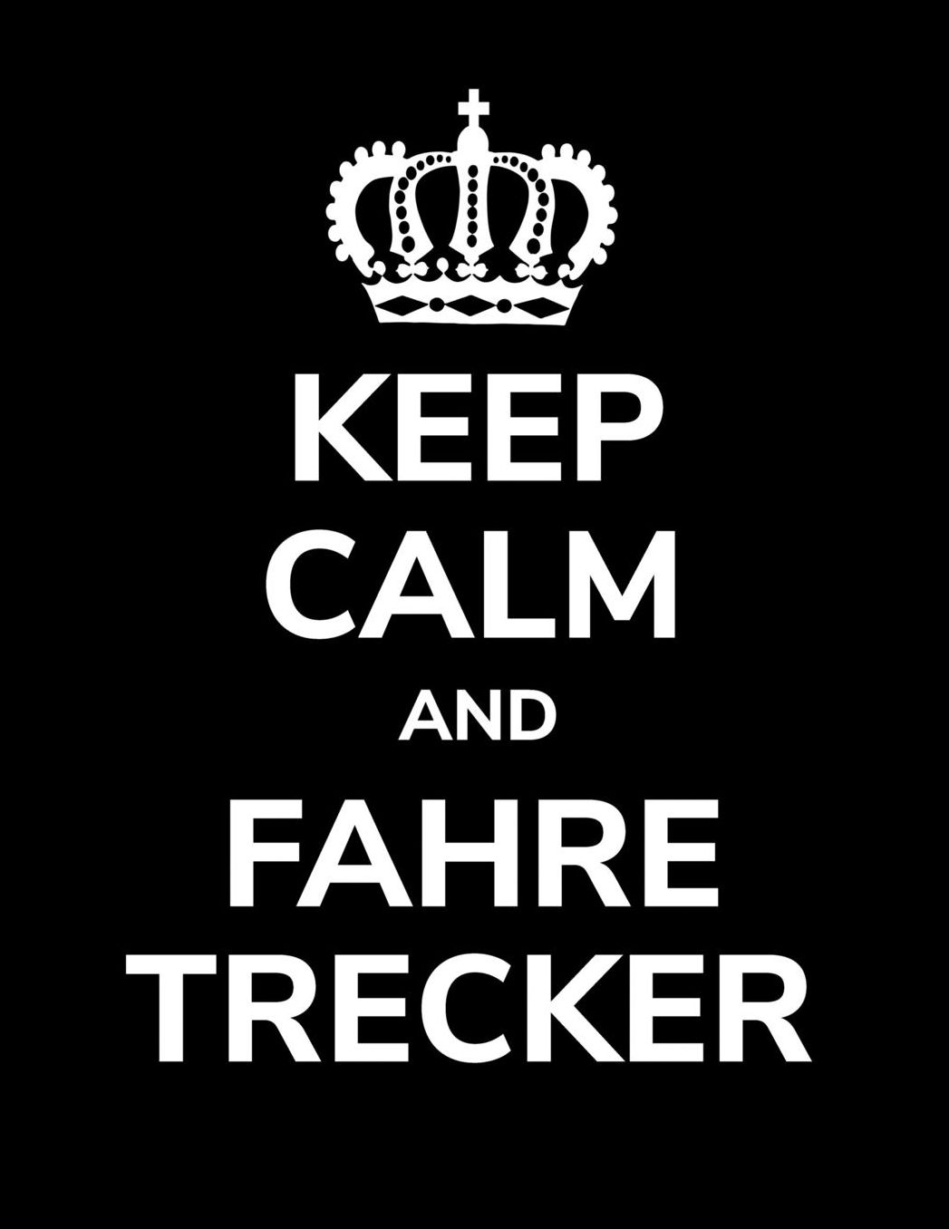 Keep calm and fahre Trecker: a4 kariertes Notizbuch mit einem Trecker fï¿½r einen Landwirt oder Lohner in der Landwirtschaft als Geschenk