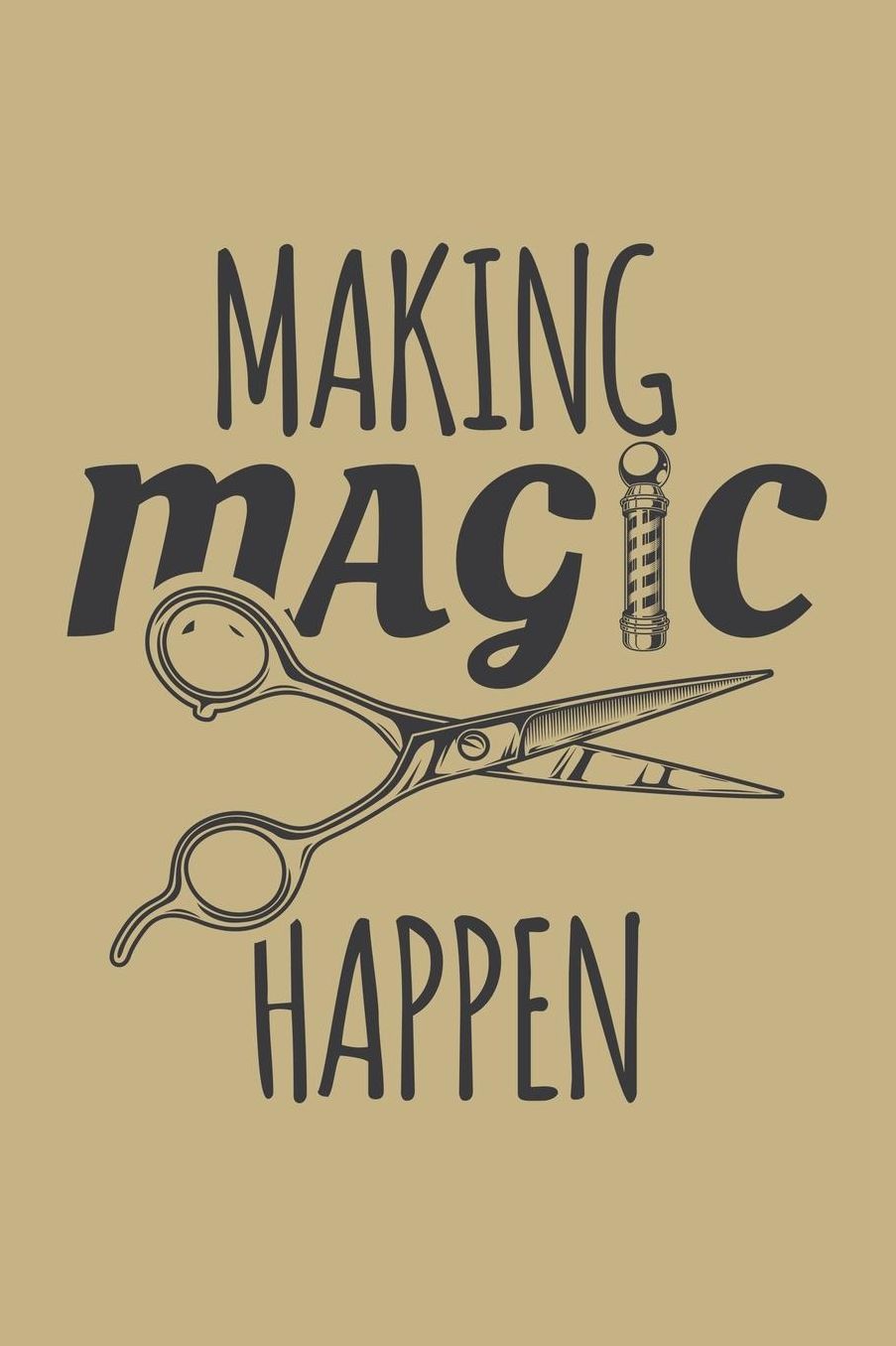 Making Magic Happens: Blank Paper Sketch Book - Artist Sketch Pad Journal for Sketching, Doodling, Drawing, Painting or Writing