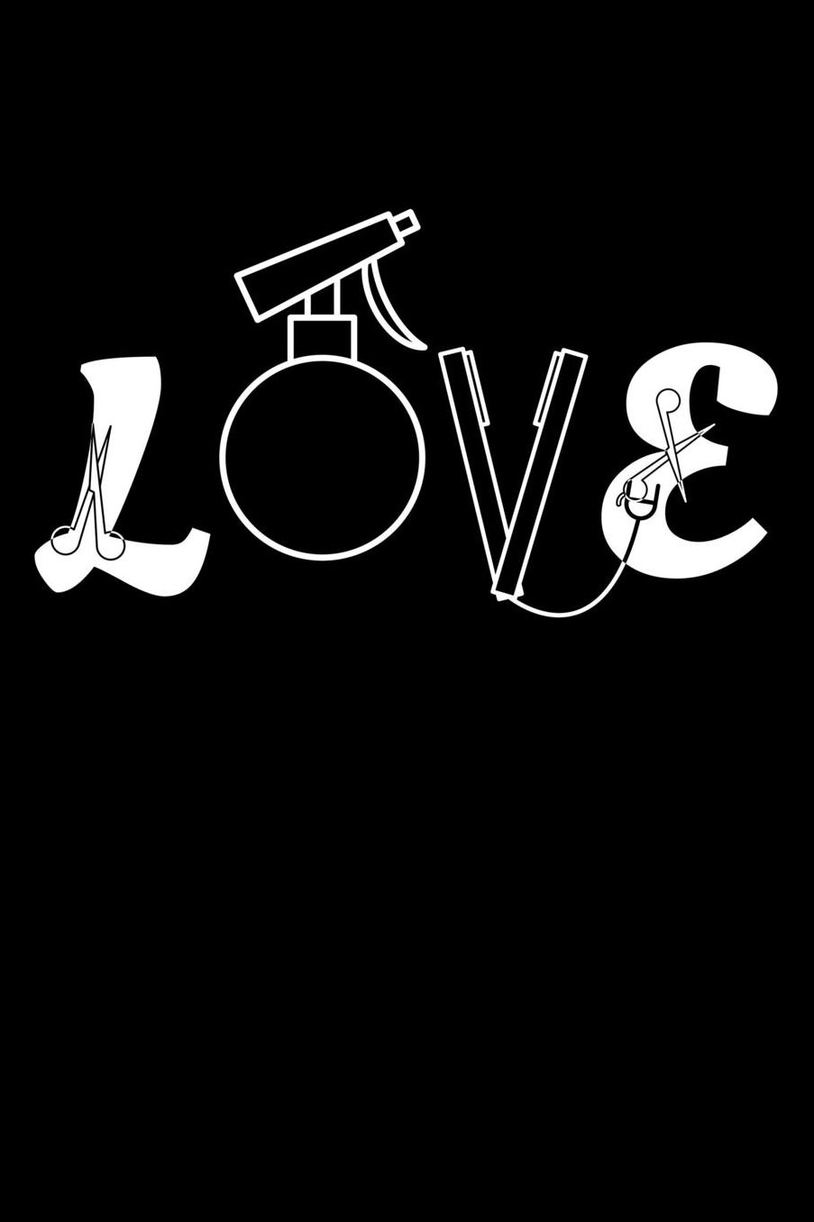 Love: Blank Paper Sketch Book - Artist Sketch Pad Journal for Sketching, Doodling, Drawing, Painting or Writing