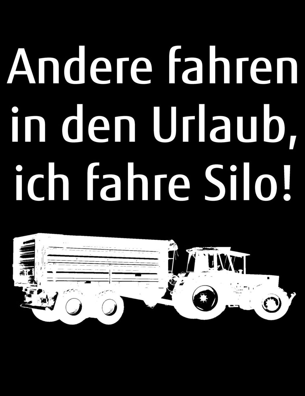 Andere fahren in den Urlaub, ich fahre Silo!: A4 Kalender Notizbuch zum Silo fahren fï¿½r einen Landwirt oder Lohner in der Landwirtschaft als Geschenk
