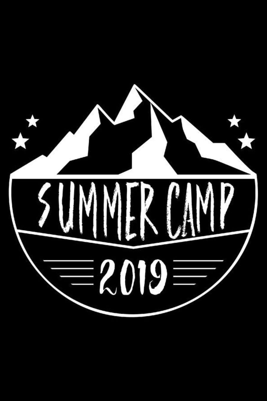 Summer Camp 2019: Summer Vacation Memory Book, Camp Notebook, Kids Primary Writing, Draw and Write Journal for Girls
