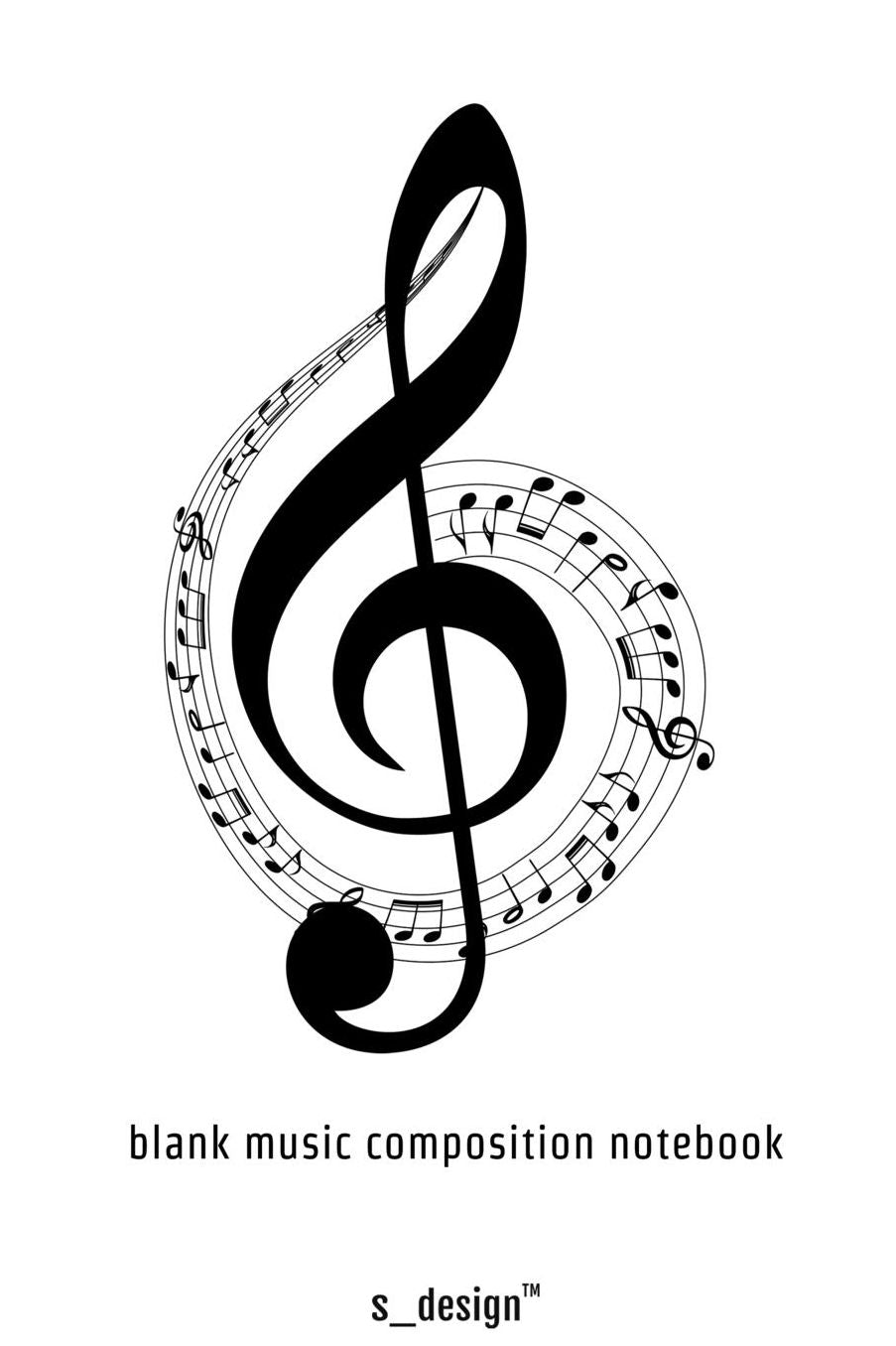Music Notebook for Music Composition / Song-Writing / Song-Texting / Songtext Writing: (120 blank lined ruled pages)