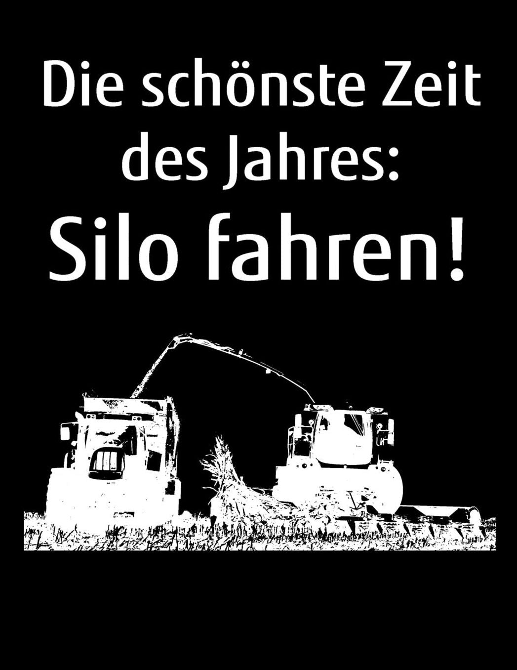 Die schï¿½nste Zeit des Jahres: Silo fahren!: A4 liniertes Notizbuch mit einem Hï¿½cksler fï¿½r einen Landwirt oder Lohner in der Landwirtschaft als Geschenk