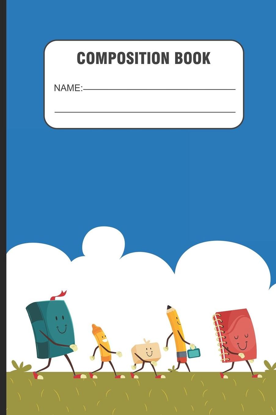 Composition Book: Kids Primary Writing Notebook for School, Composition Workbook, Handwriting Practice Journal for Kids