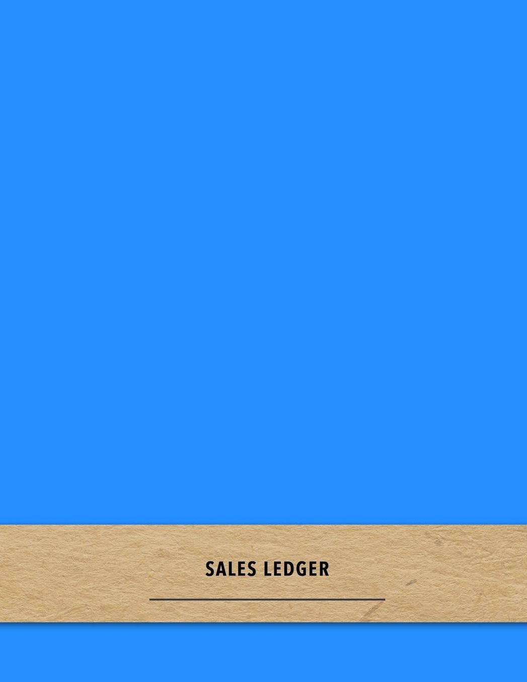 Sales Ledger: Blue online resales and profit tracking log book For arbitrage resellers and website owners looking to grow and track sales