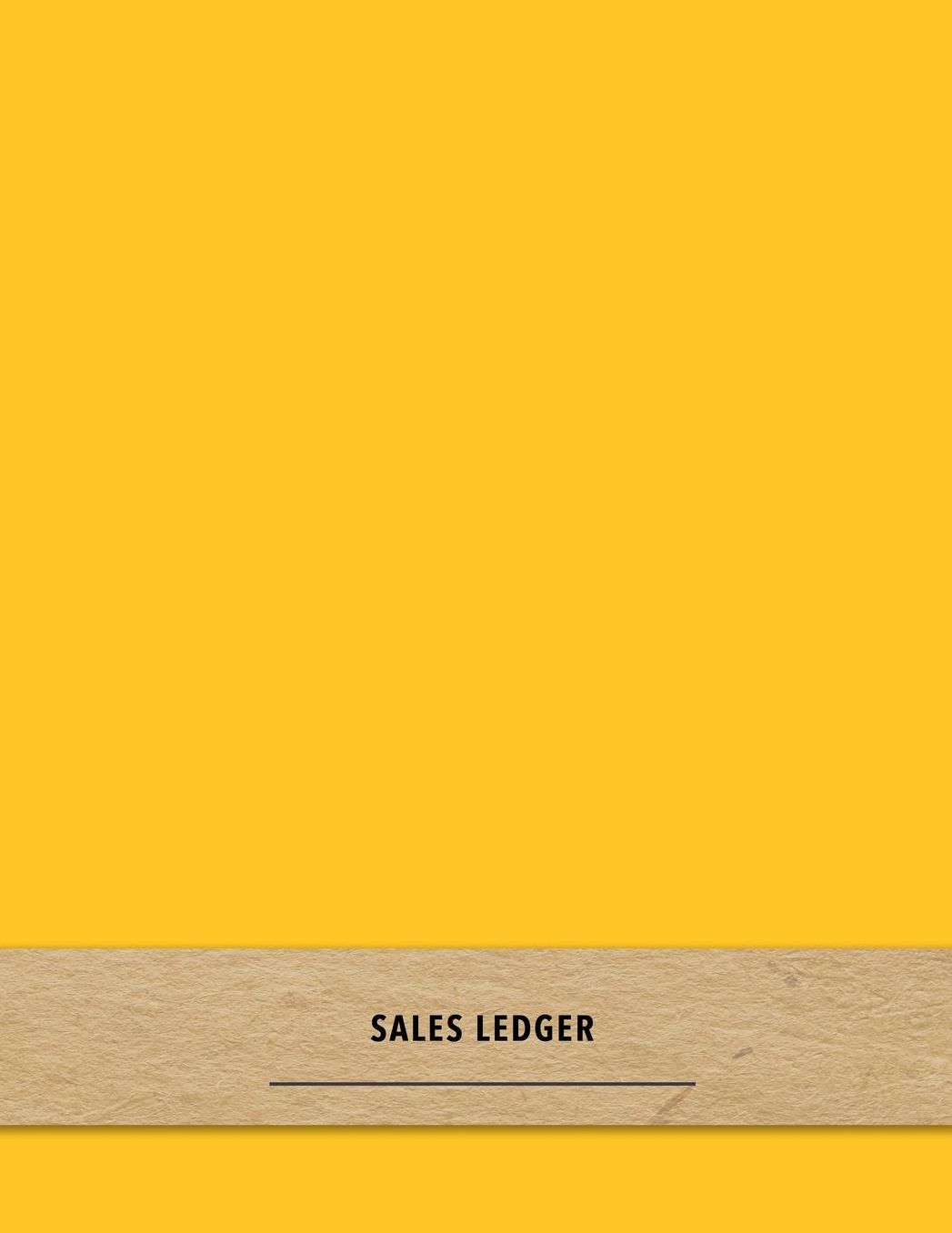 Sales Ledger: Orange online resales and profit tracking log book For arbitrage resellers and website owners looking to grow and track sales