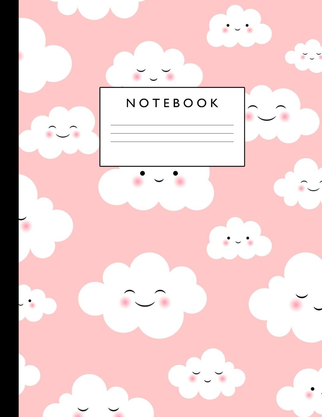 Notebook: Cute Lined Journal Ruled Composition Note Book to Draw and Write In - School Supplies for Elementary, Highschool and College (8.5 x 11 Size 100 Writing Pages) Cover Design 231