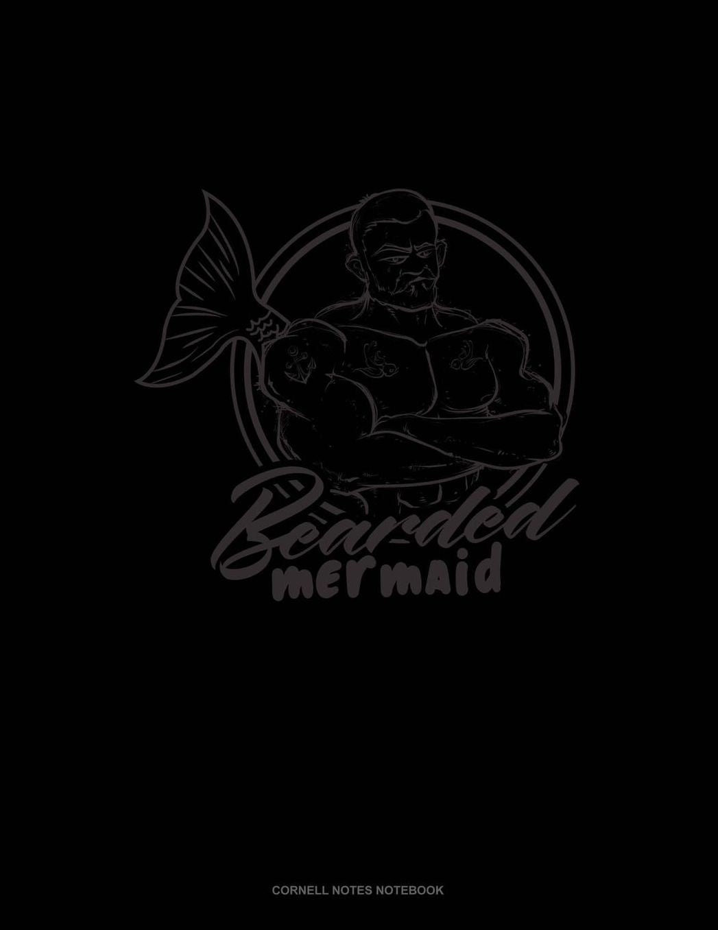 Bearded Mermaid: Cornell Notes Notebook