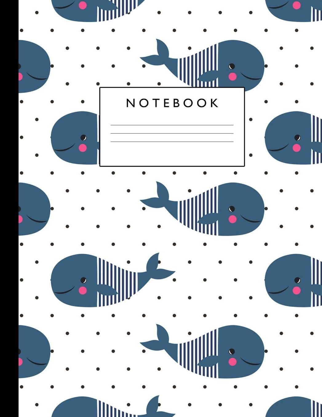 Notebook: Cute Lined Journal Ruled Composition Note Book to Draw and Write In - School Supplies for Elementary, Highschool and College (8.5 x 11 Size 100 Writing Pages) Cover Design 239