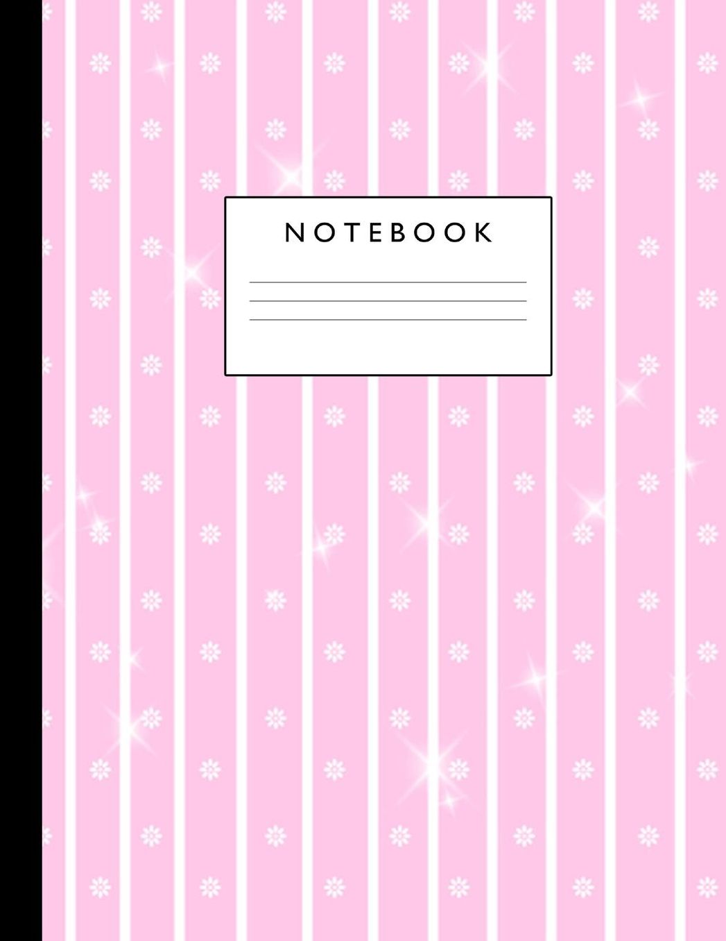 Notebook: Cute Lined Journal Ruled Composition Note Book to Draw and Write In - School Supplies for Elementary, Highschool and College (8.5 x 11 Size 100 Writing Pages) Cover Design 240