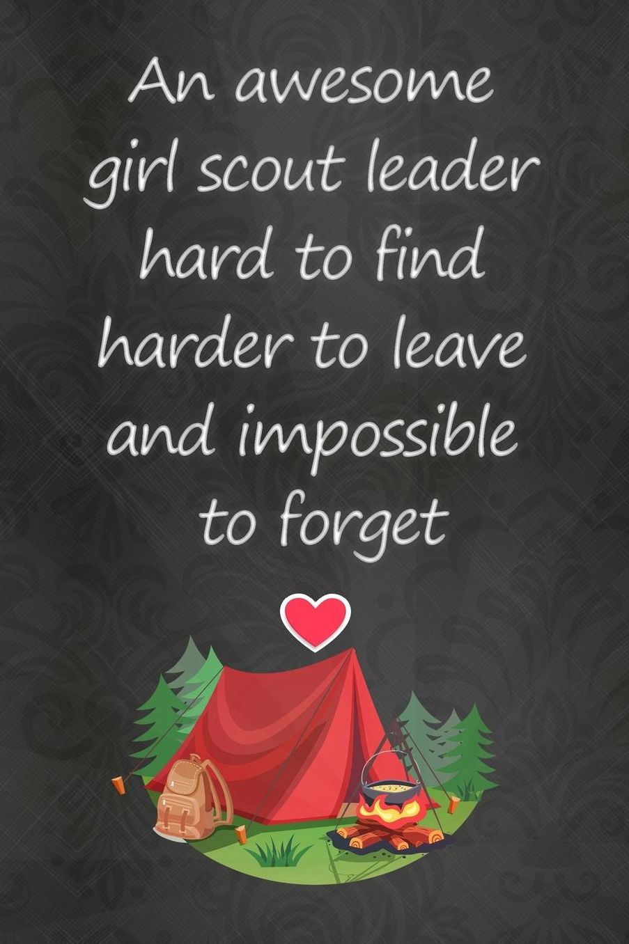 Thick Notebook (119 Pages) - Summer Journal, Camping, Girl Scout Leader Gifts