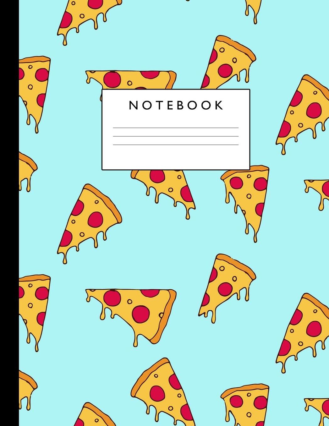 Notebook: Cute Lined Journal Ruled Composition Note Book to Draw and Write In - School Supplies for Elementary, Highschool and College (8.5 x 11 Size 100 Writing Pages) Cover Design 245