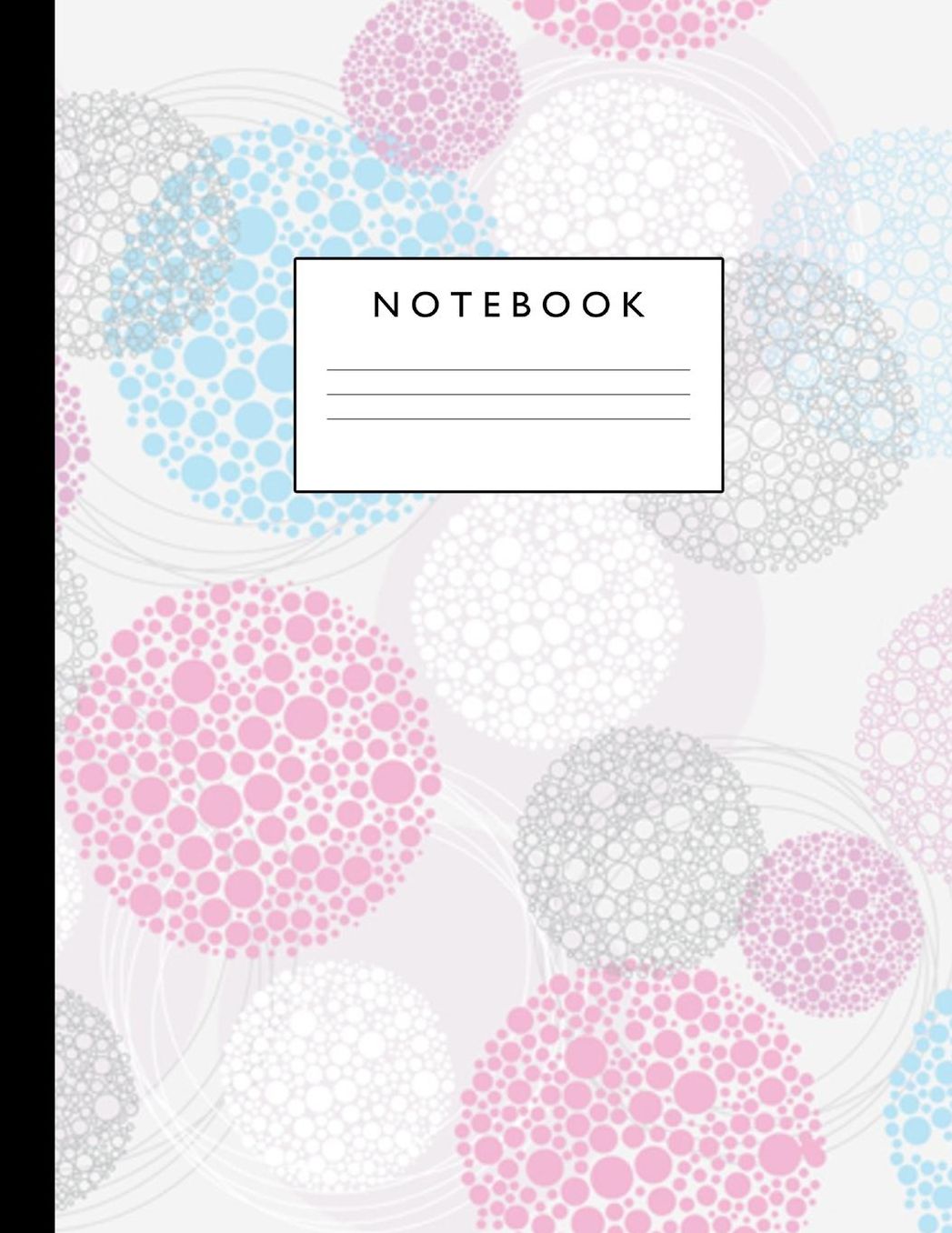 Notebook: Cute Lined Journal Ruled Composition Note Book to Draw and Write In - School Supplies for Elementary, Highschool and College (8.5 x 11 Size 100 Writing Pages) Cover Design 249