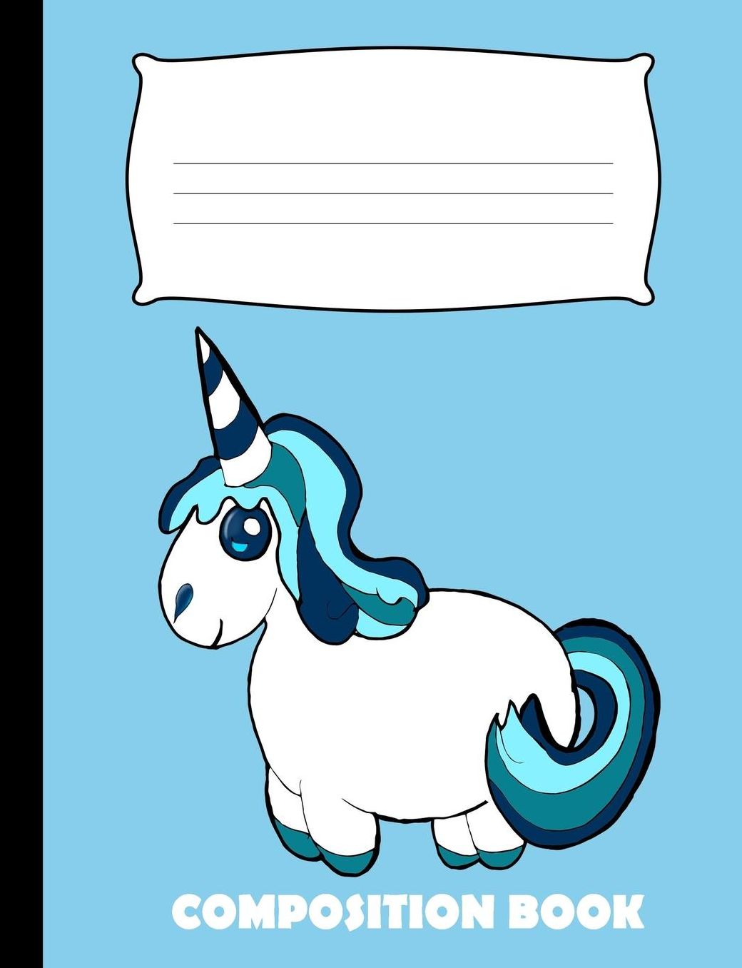 Composition Book: Unicorn Composition Notebook Wide Ruled