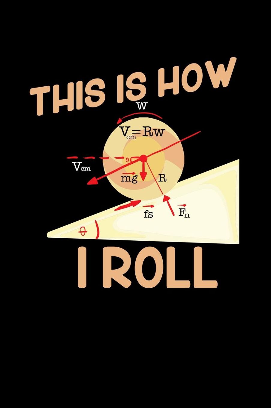 This Is How I Roll: 120 Pages I 6x9 I Music Sheet I Funny Teacher, Science & Mathematics Gifts
