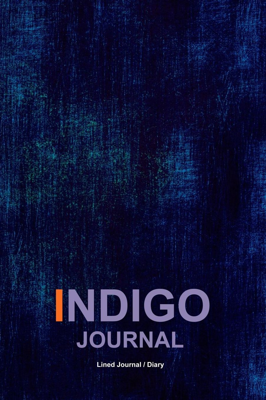 Indigo Journal: Indigo cover lined notebook for writing 120 pages 6x9 - Gift diary