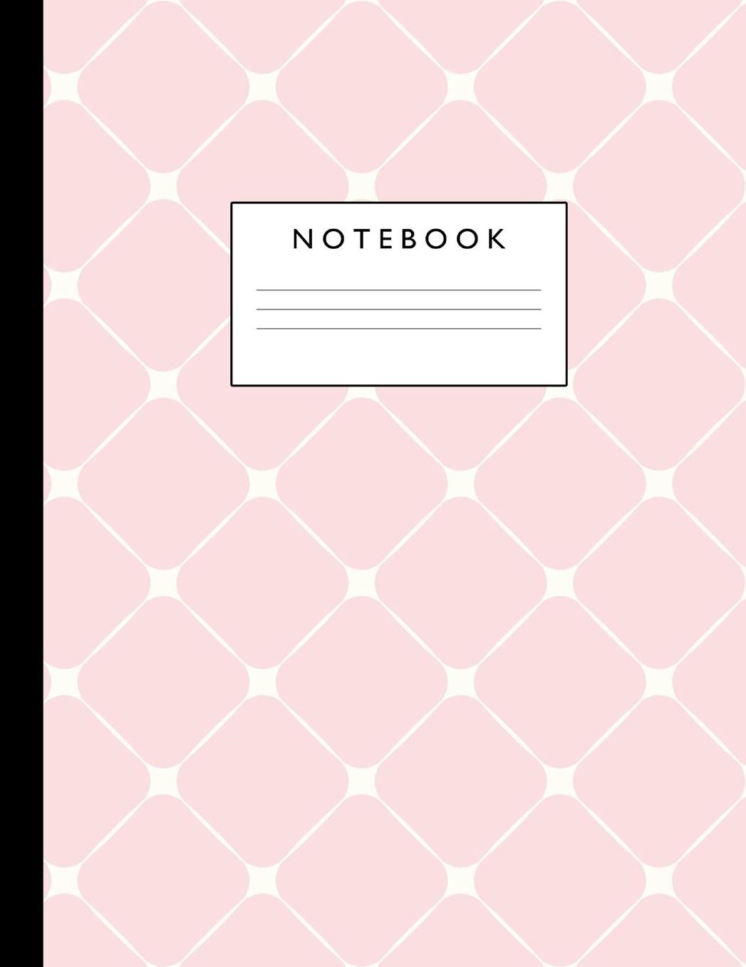 Notebook: Cute Lined Journal Ruled Composition Note Book to Draw and Write In - School Supplies for Elementary, Highschool and College (8.5 x 11 Size 100 Writing Pages) Cover Design 284