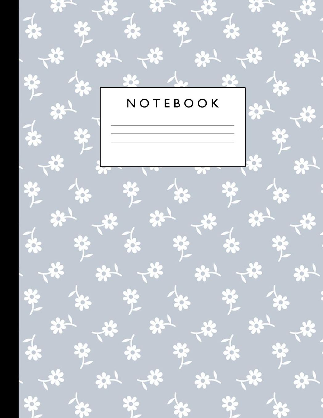 Notebook: Cute Lined Journal Ruled Composition Note Book to Draw and Write In - School Supplies for Elementary, Highschool and College (8.5 x 11 Size 100 Writing Pages) Cover Design 292