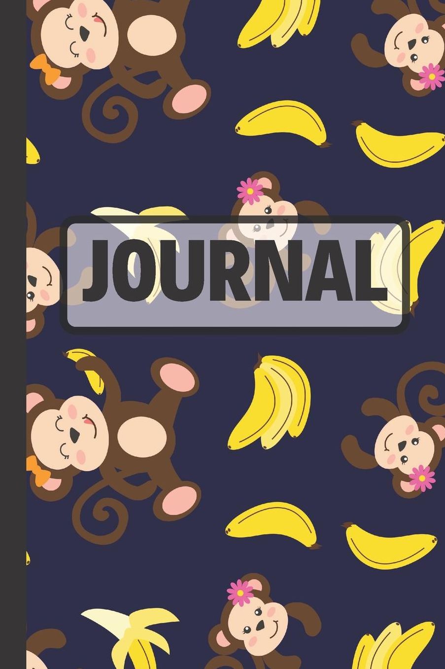 Journal: Cute Monkeys and Bananas Journal or Notebook
