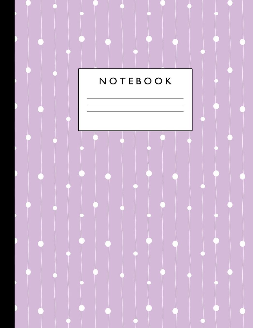 Notebook: Cute Lined Journal Ruled Composition Note Book to Draw and Write In - School Supplies for Elementary, Highschool and College (8.5 x 11 Size 100 Writing Pages) Cover Design 303