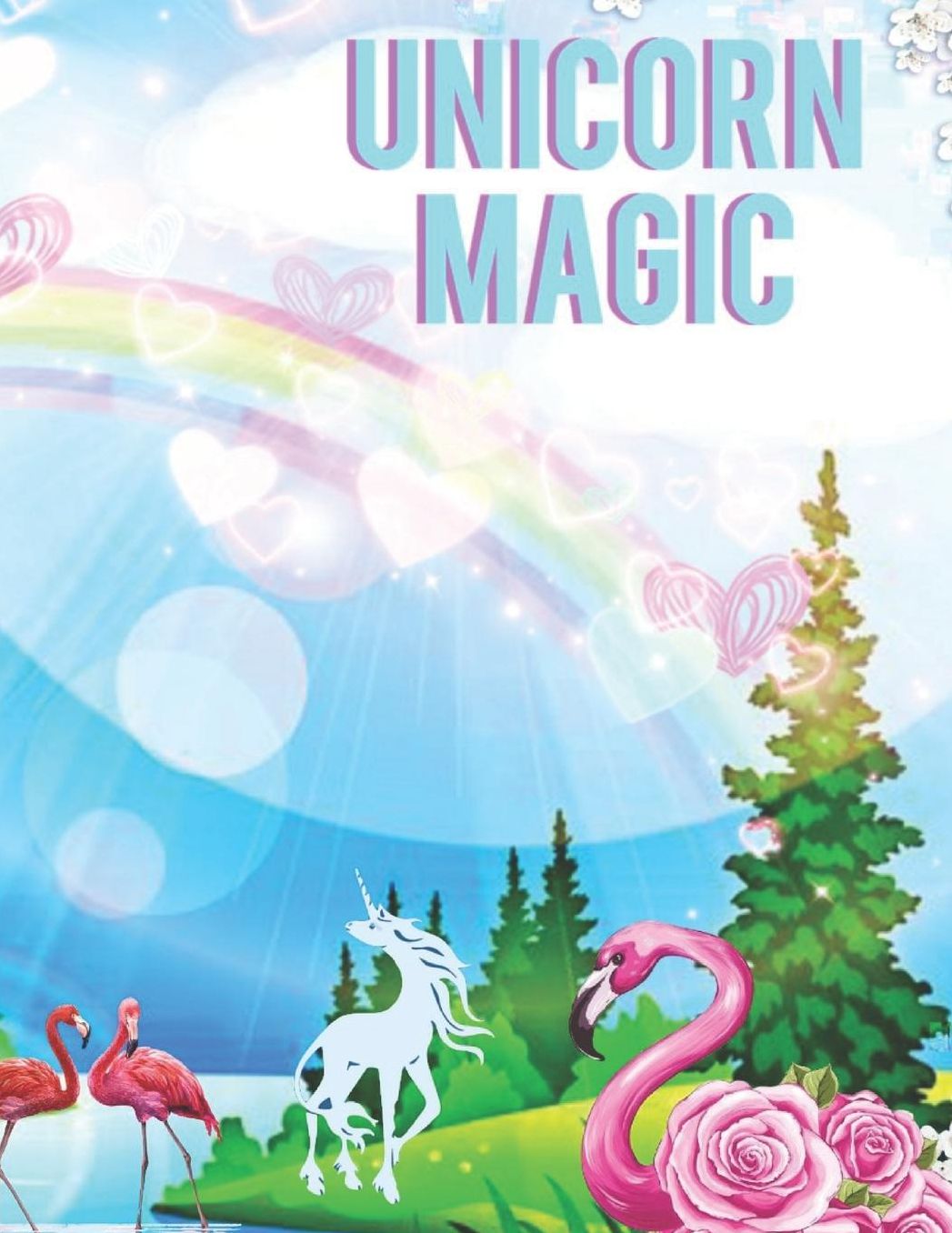 Magic Unicorn: XXL Planer Notizbuch (Grï¿½ï¿½e: 8,5x 11 Zoll) fï¿½r die Arbeit mit den Empfehlungsmarketing