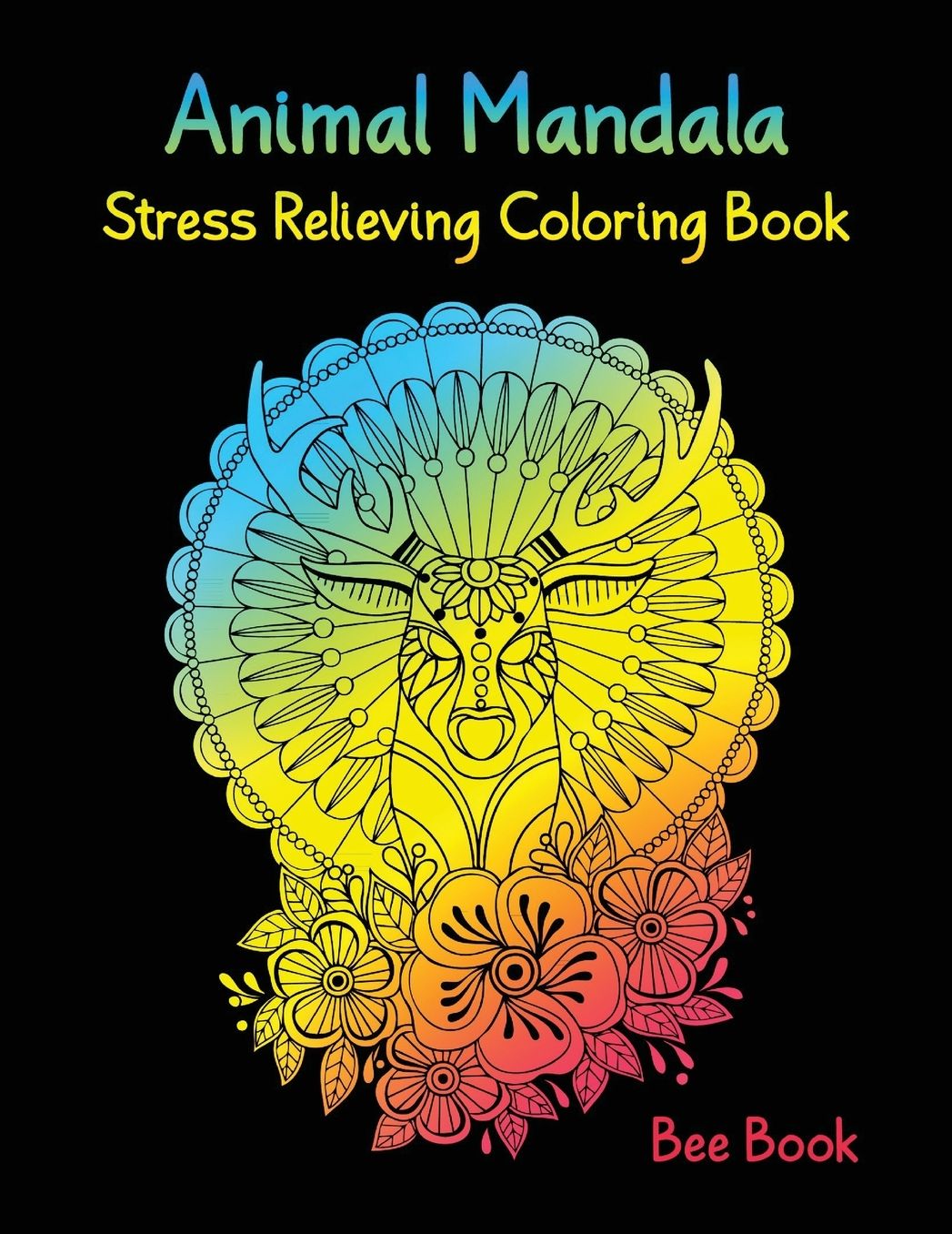 Animal Mandala Stress Relieving Coloring Book: Stress Relieving Designs Animals Coloring Book For Adults Relaxation.