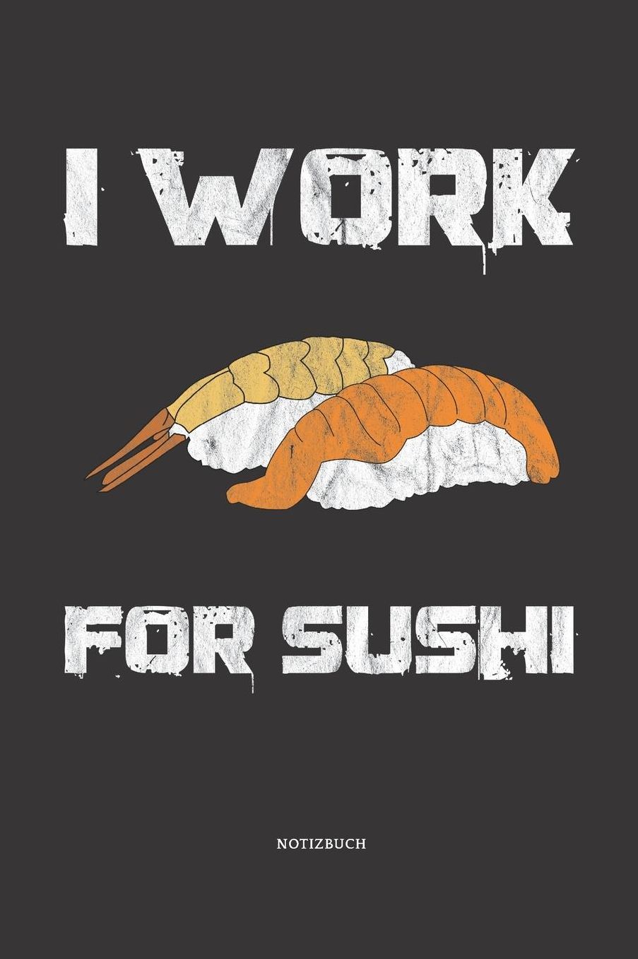 Notizbuch: Sushi Mandala Notizbuch / Tagebuch / Journal mit 120 leeren Linierte Seiten Groï¿½e Frauen, Mï¿½dchen, Mann, familie