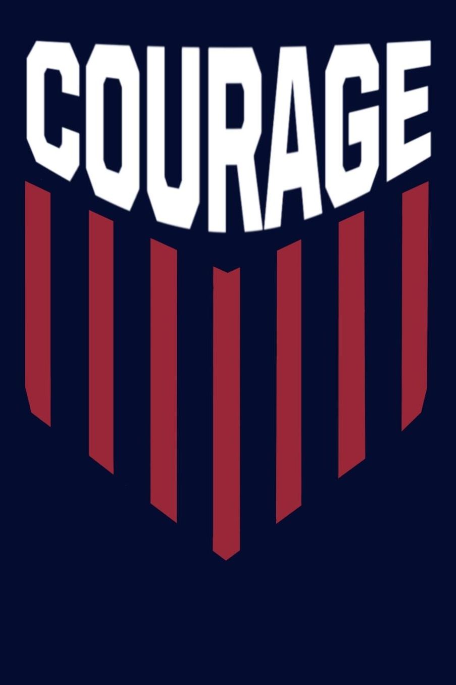 Courage: North Carolina Journal USA Womens Sport Diary Ladies Soccer Courage Notebook NWSL Gift 6x9 120 Pages