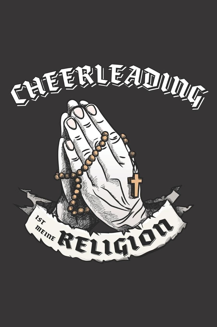 Cheerleading Ist Meine Religion: DIN A5 6x9 I 120 Seiten I Kariert I Notizbuch I Notizheft I Notizblock I Geschenk I Geschenkidee