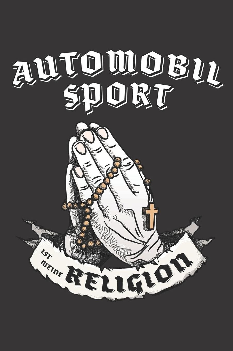 Automobilsport Ist Meine Religion: DIN A5 6x9 I 120 Seiten I Kariert I Notizbuch I Notizheft I Notizblock I Geschenk I Geschenkidee