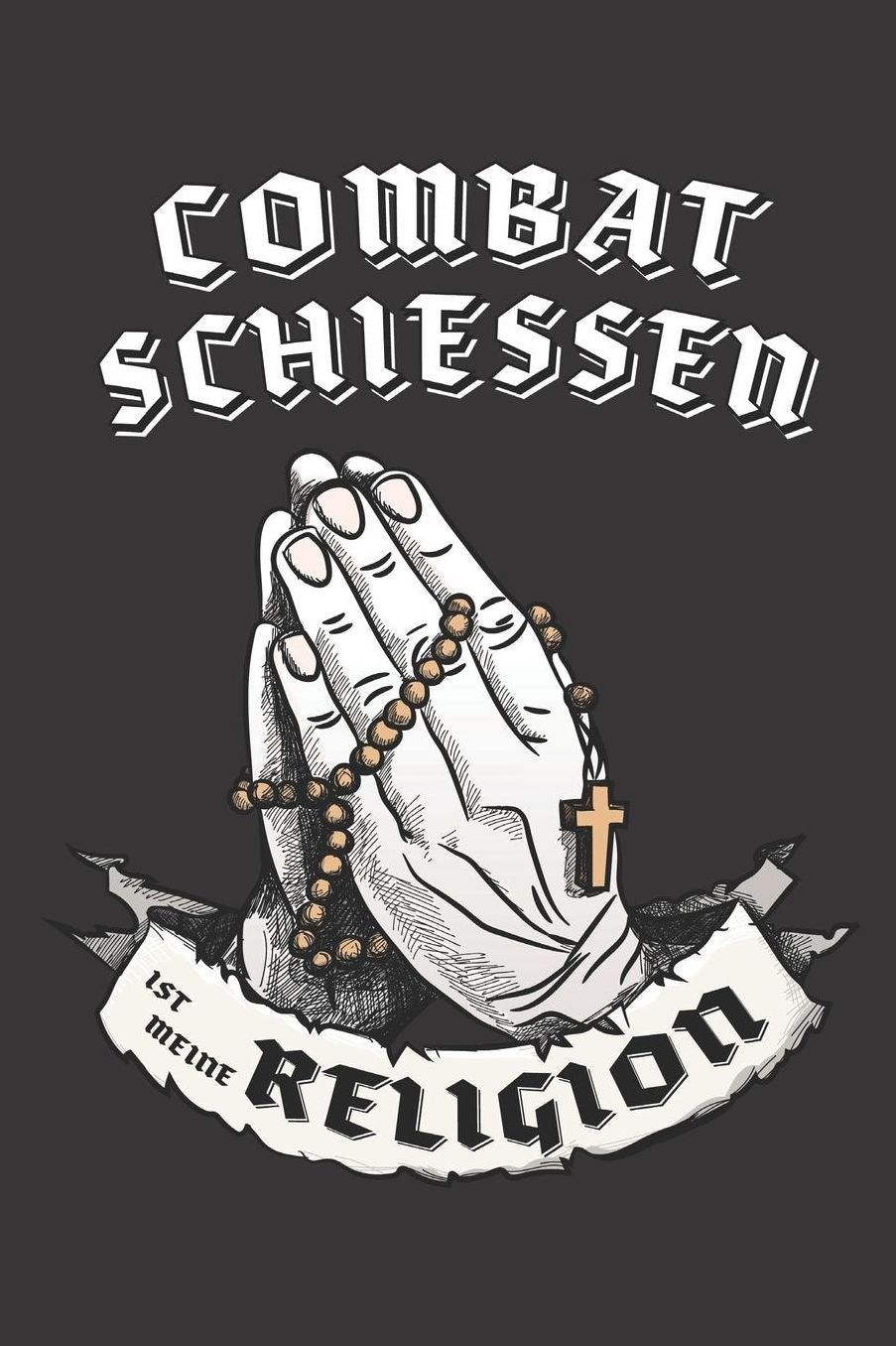 Combatschiessen Ist Meine Religion: DIN A5 6x9 I 120 Seiten I Kariert I Notizbuch I Notizheft I Notizblock I Geschenk I Geschenkidee
