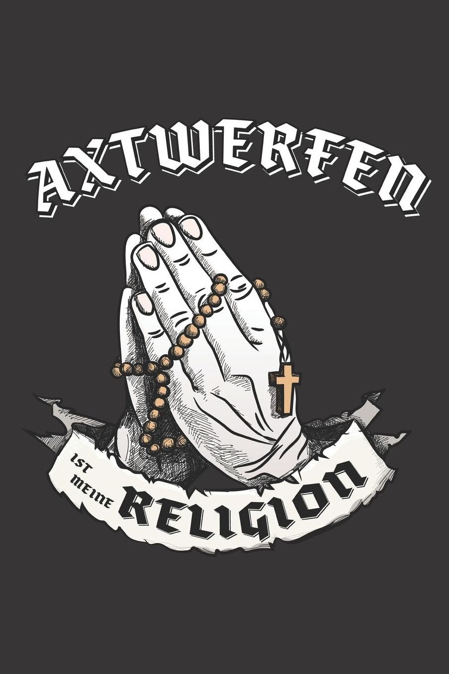 Axtwerfen Ist Meine Religion: DIN A5 6x9 I 120 Seiten I Kariert I Notizbuch I Notizheft I Notizblock I Geschenk I Geschenkidee