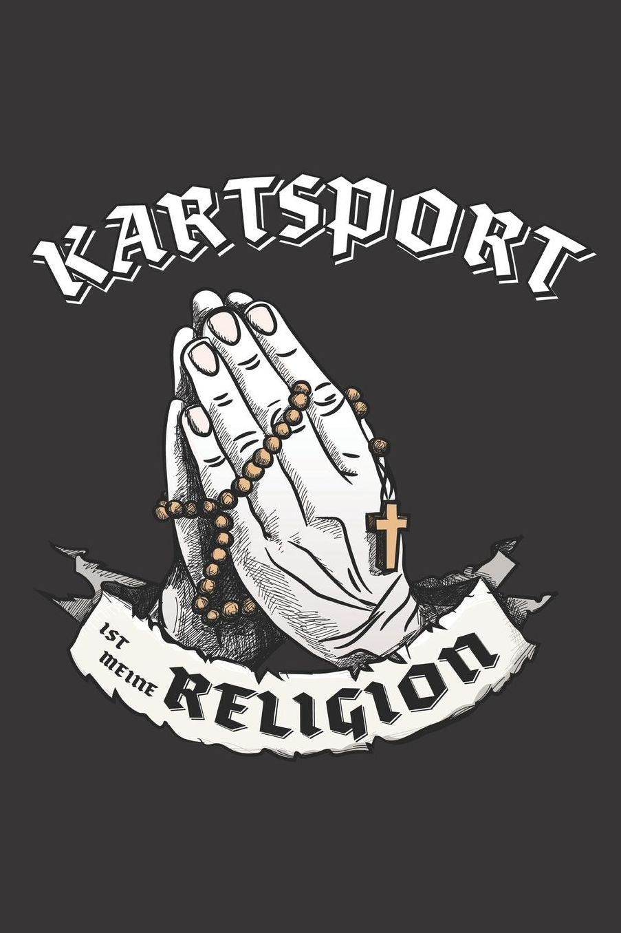 Kartsport Ist Meine Religion: DIN A5 6x9 I 120 Seiten I Kariert I Notizbuch I Notizheft I Notizblock I Geschenk I Geschenkidee